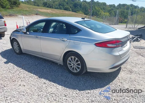 2017 Ford Fusion S из США, поврежденный, VIN 3FA6P0G76HR126258
